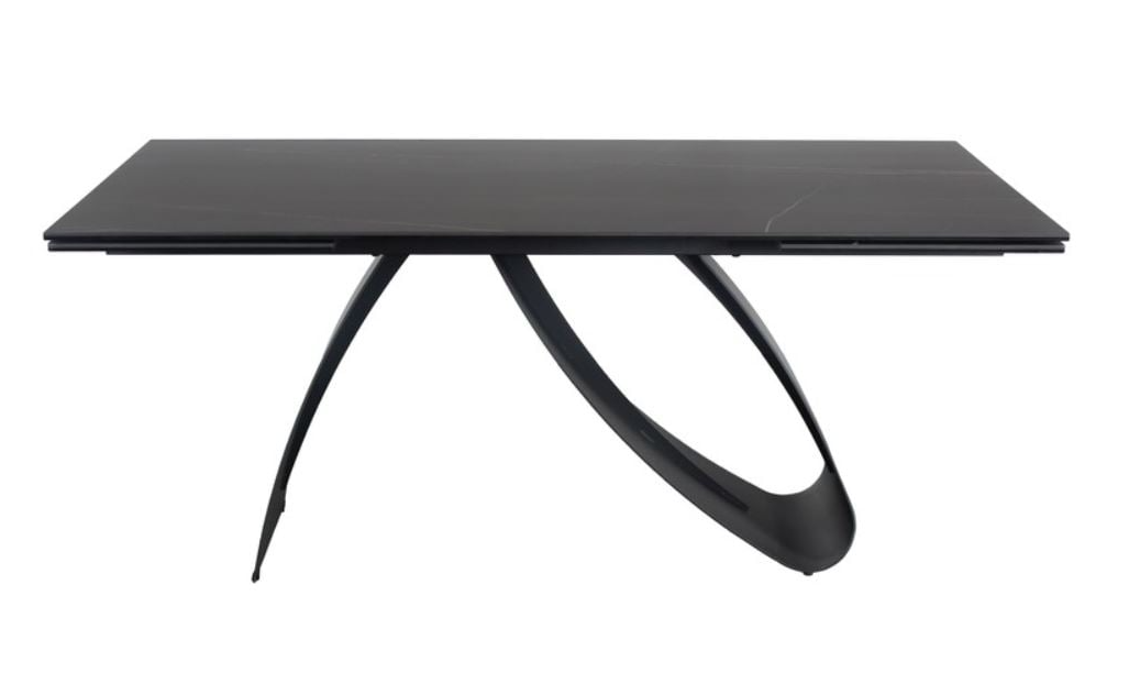 Stalas DIUNA CERAMIC + Kėdės H-090 VELVET