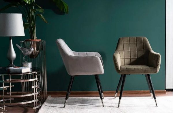 Stalas MURANO + Kėdės NUXE VELVET