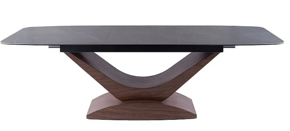 Stalas DOLCE CERAMIC + Kėdės CHERRY VELVET