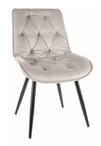 Stalas SAMANTA CERAMIC + Kėdės CHERRY II VELVET