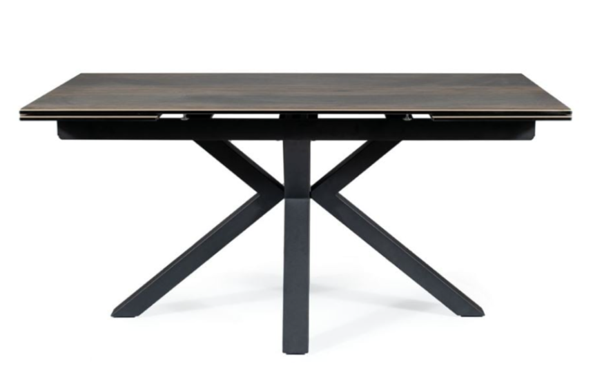 Stalas COLUMBUS CERAMIC + Kėdės AZALIA VELVET