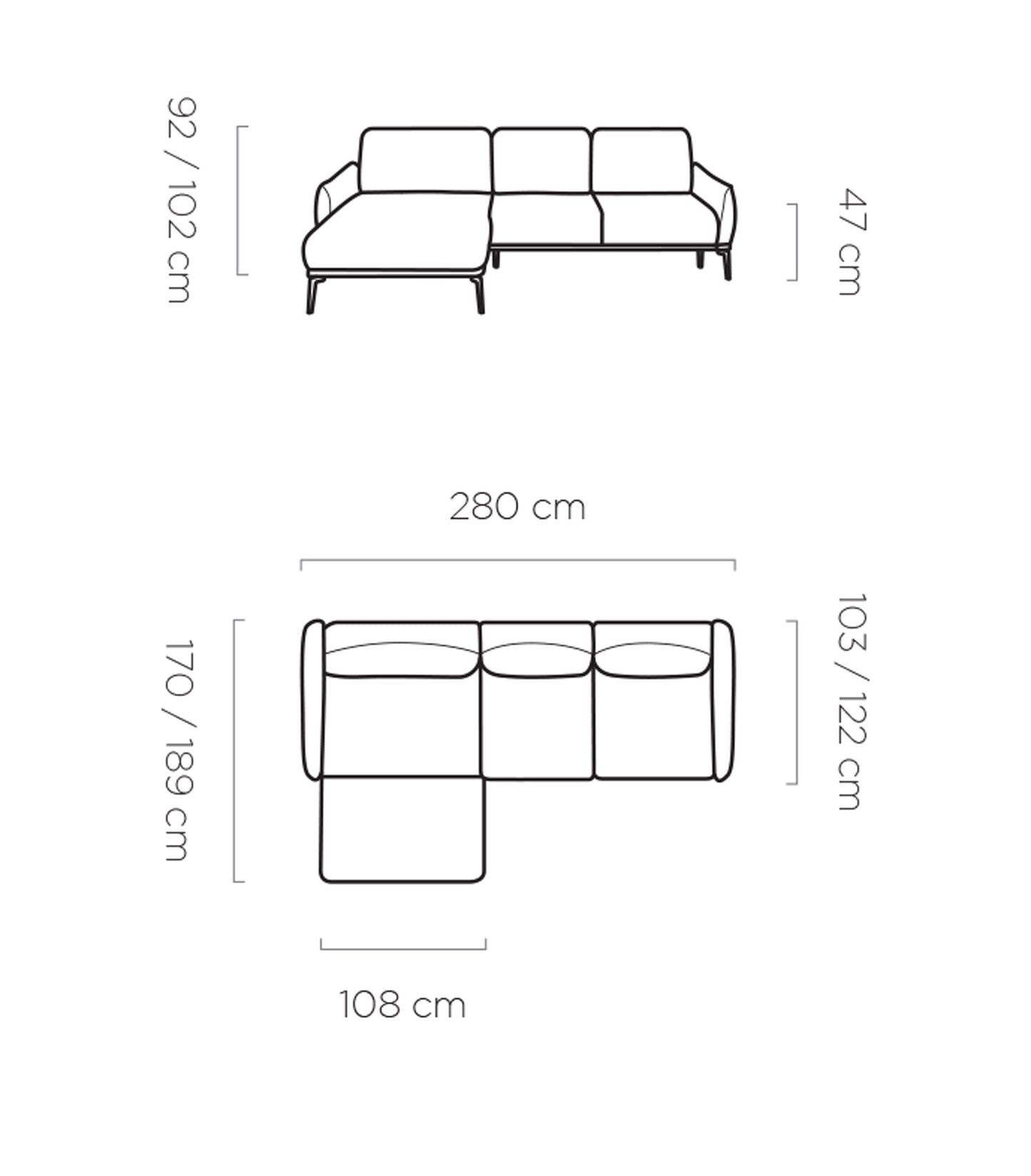 Minkštas kampas STORM S