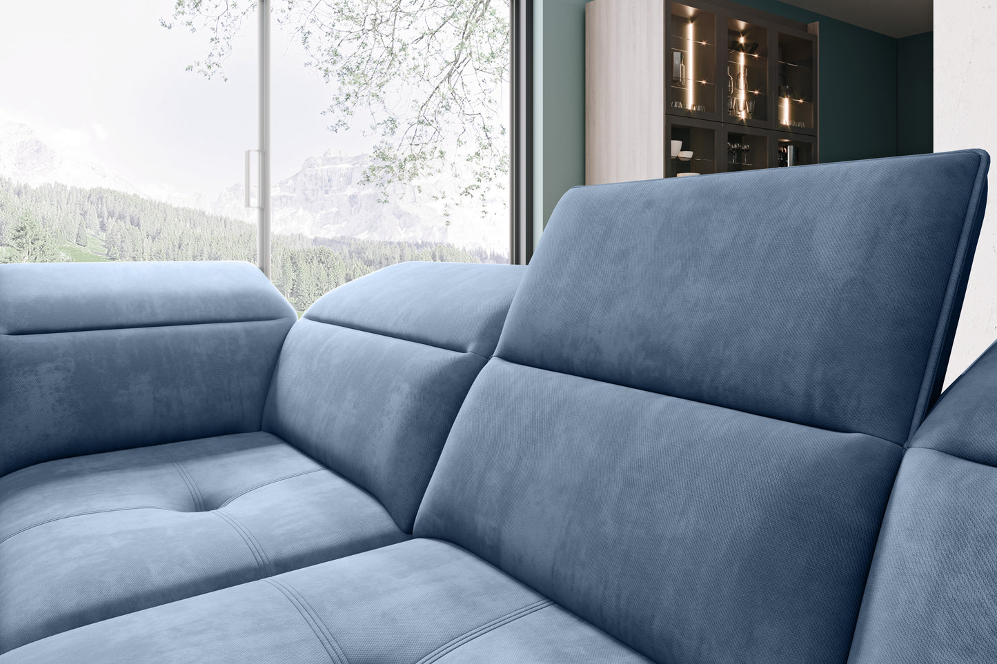 Minkštas kampas COLOMBO XL