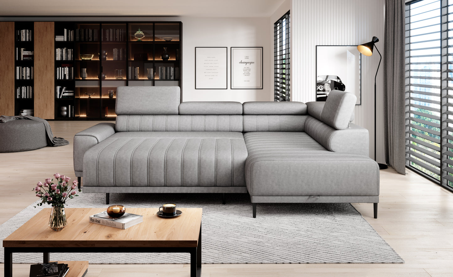 Minkštas kampas CALDO L