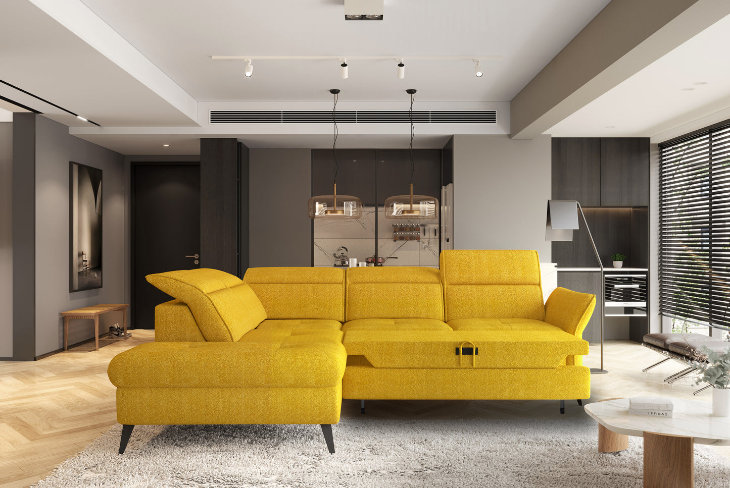 Minkštas kampas APULLA L