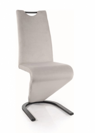 Stalas SALVADORE CERAMIC + Kėdės H-090 VELVET