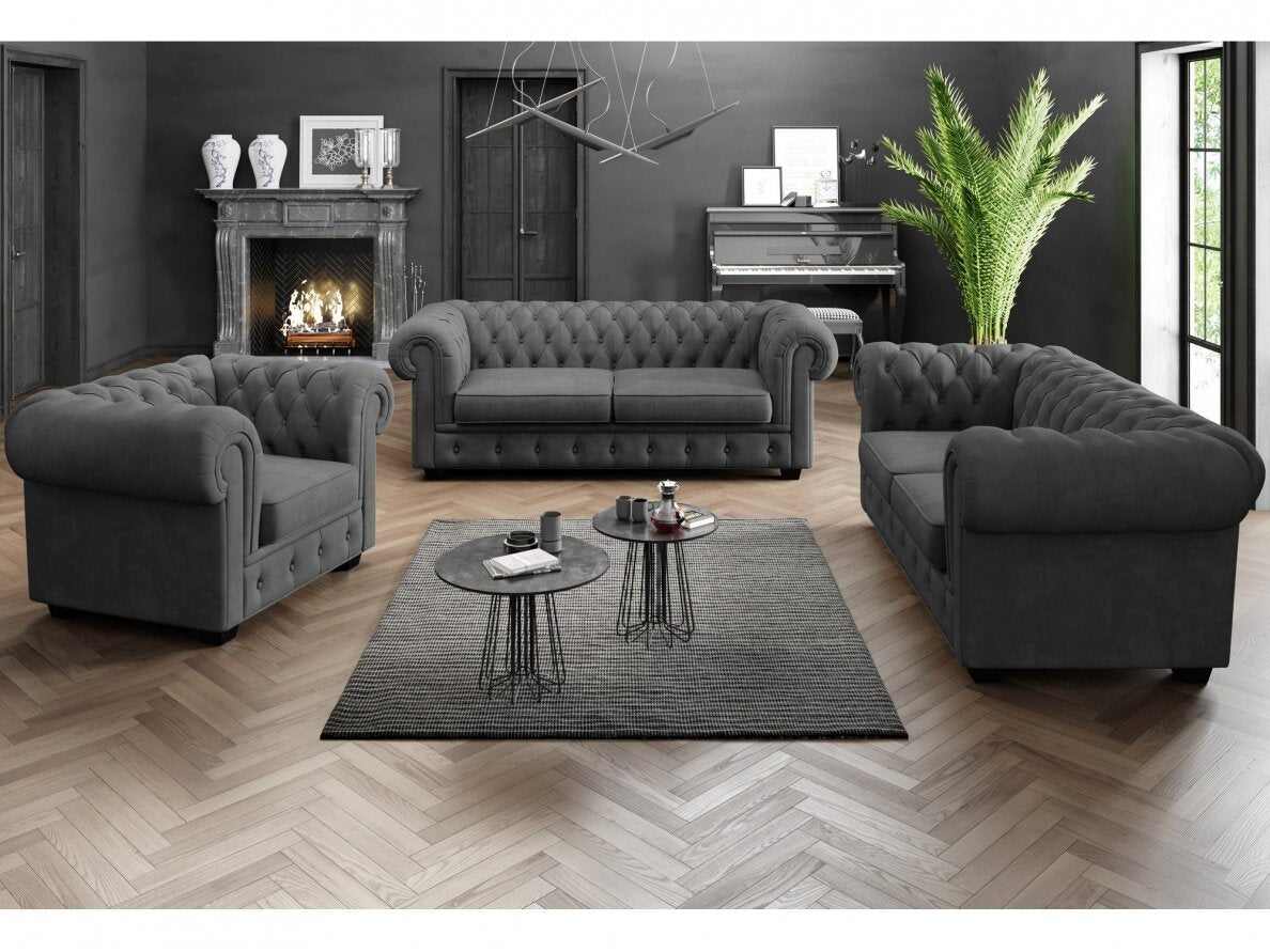 Minkštų baldų komplektas MANCHESTER 3M+2+1