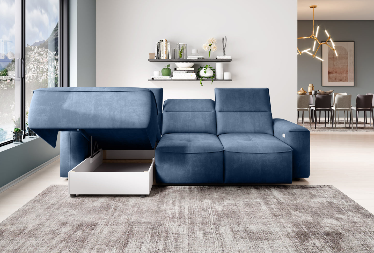 Minkštas kampas COLOMBO MINI