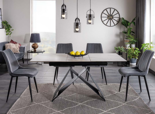 Stalas WESTIN SC 120 + Kėdės KIM VELVET