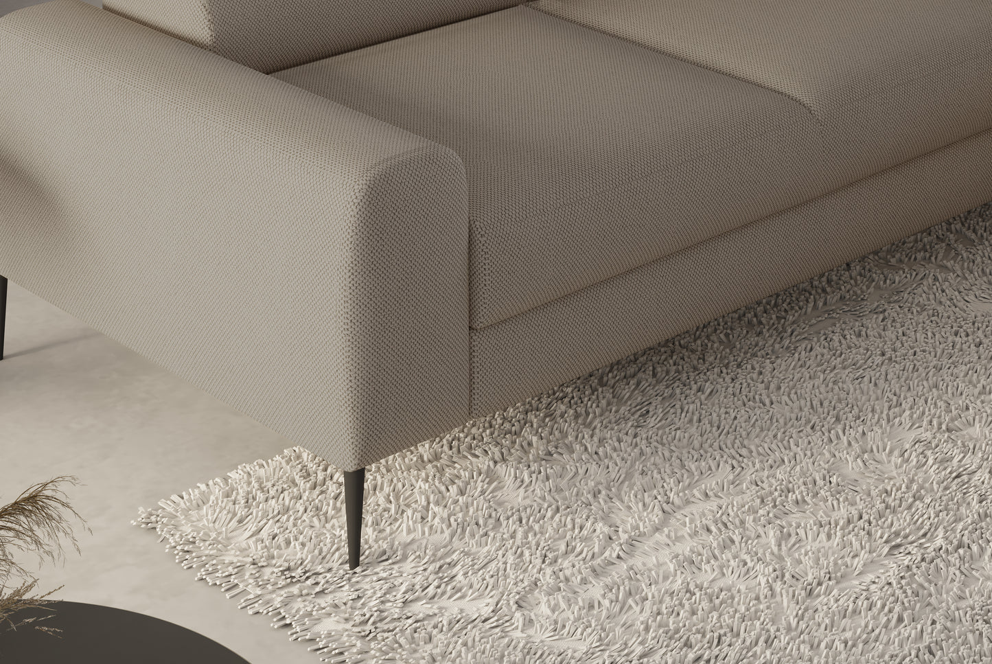 Minkštas kampas CALCIO L