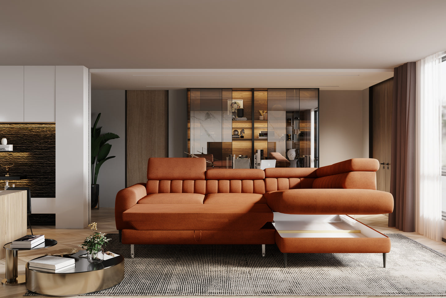 Minkštas kampas NAVAS L